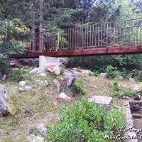 Passerelle rouill   caillebotis fer Forge Catalane Cabestany  4 